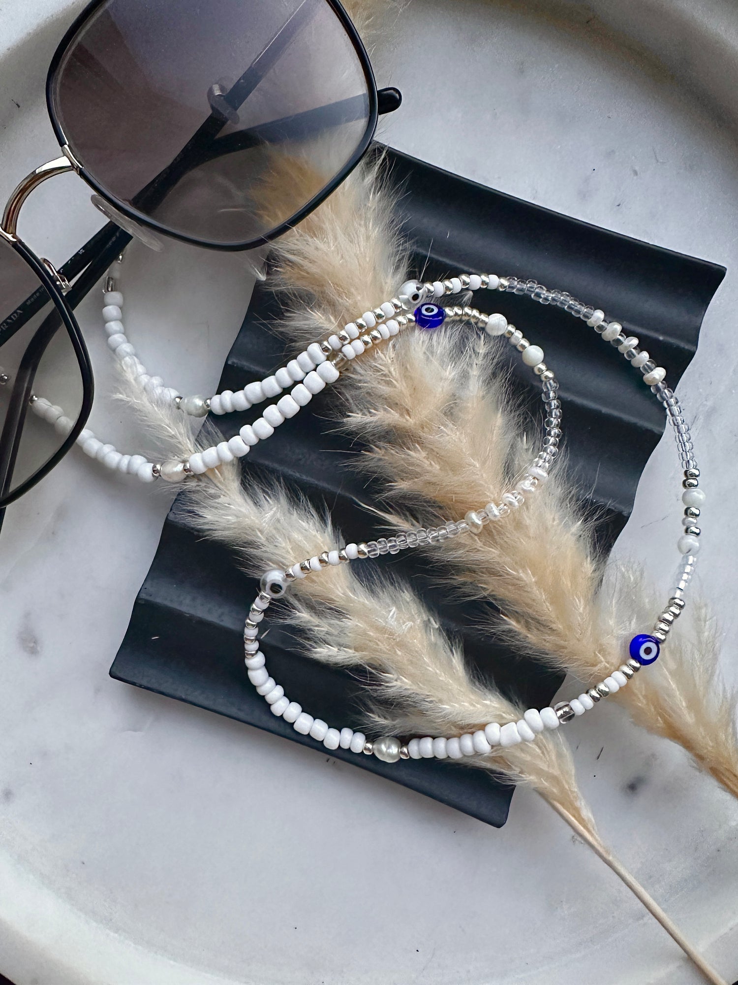 Sunglasses chains, bag charms, lip balm & phone charms