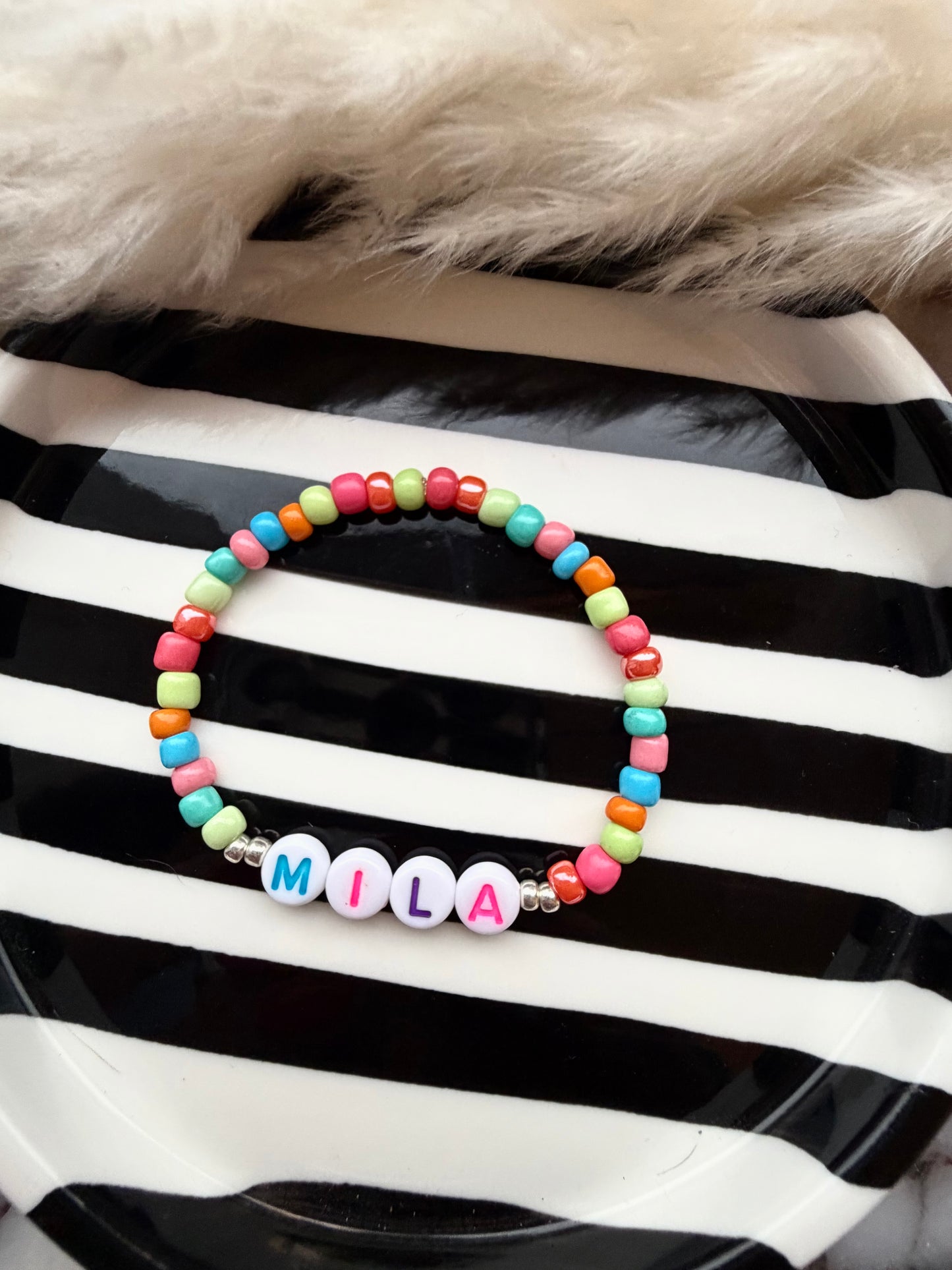 Rainbow children bracelet
