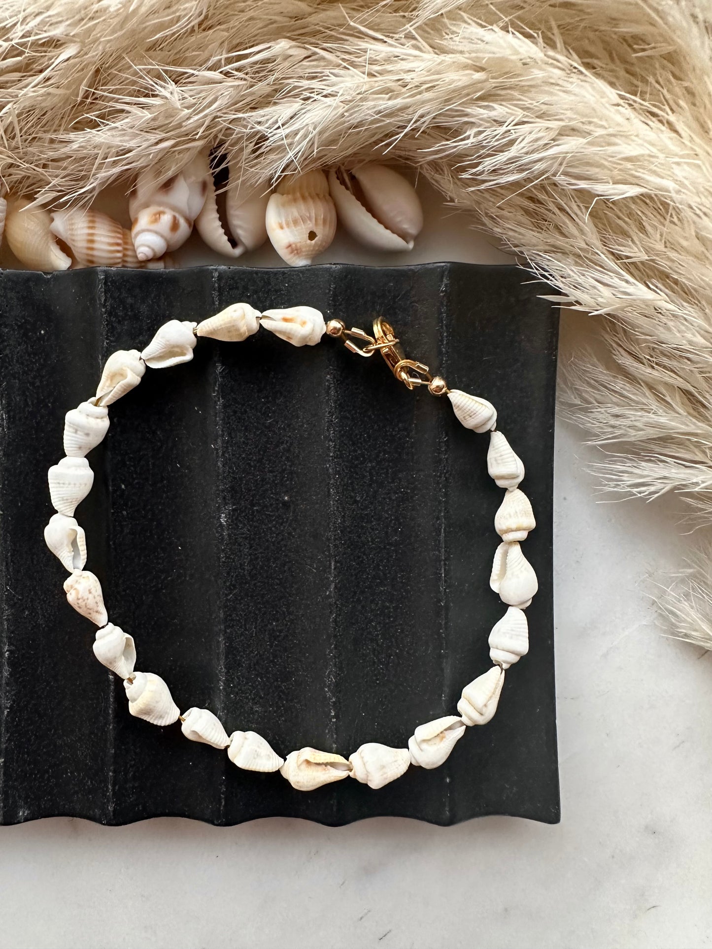 Shell anklet