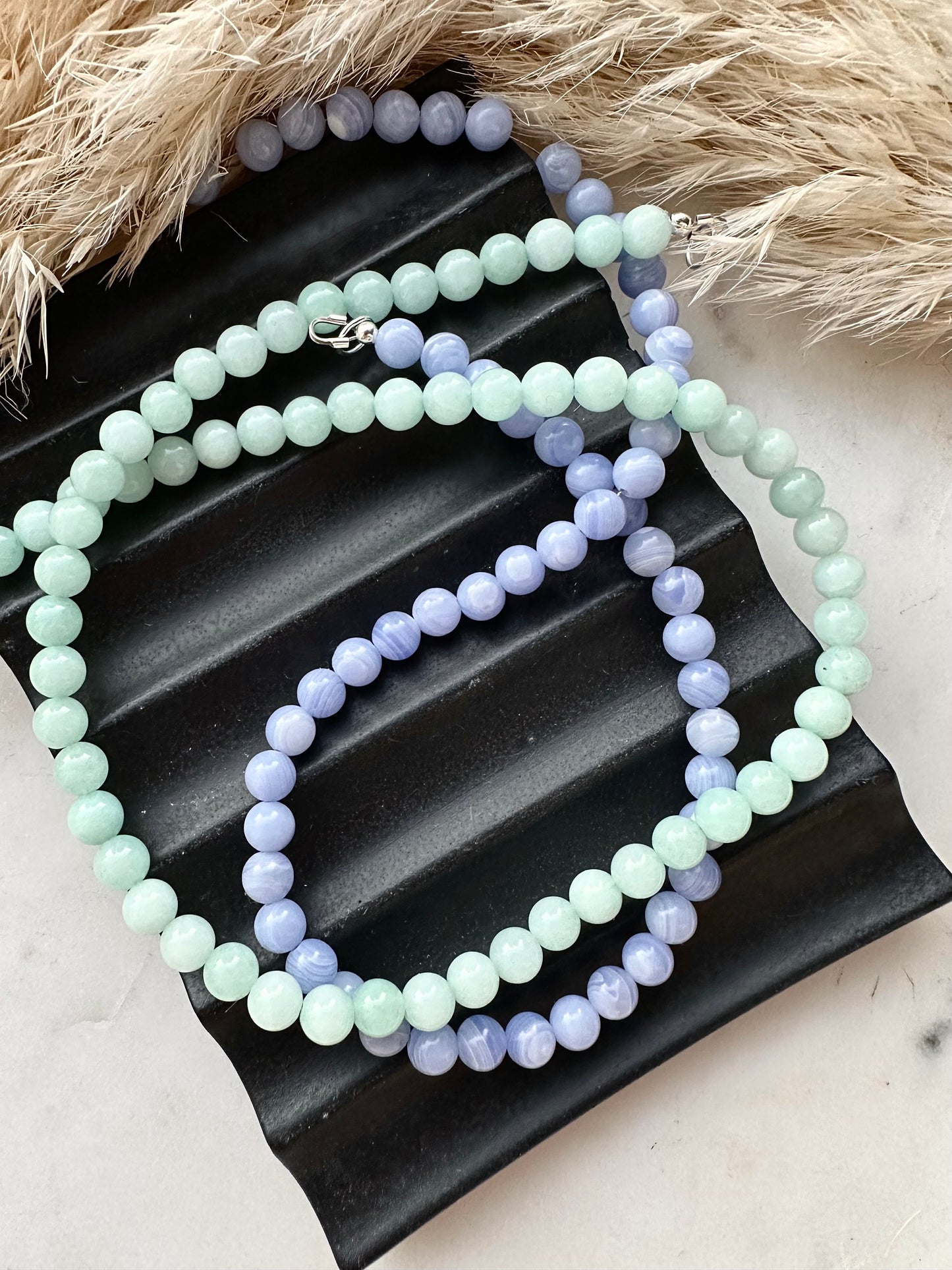 Gemstone chokers
