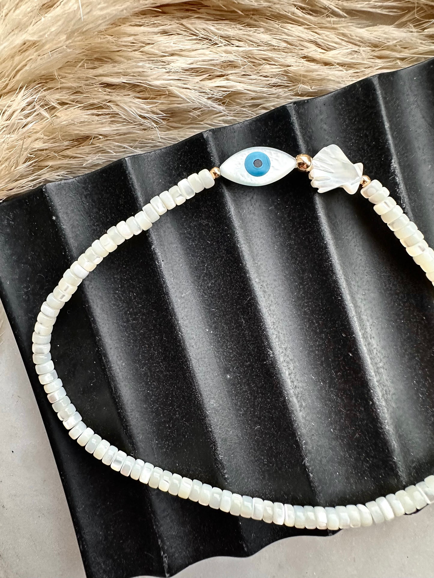 Shell 🐚 & shield 🧿 anklet