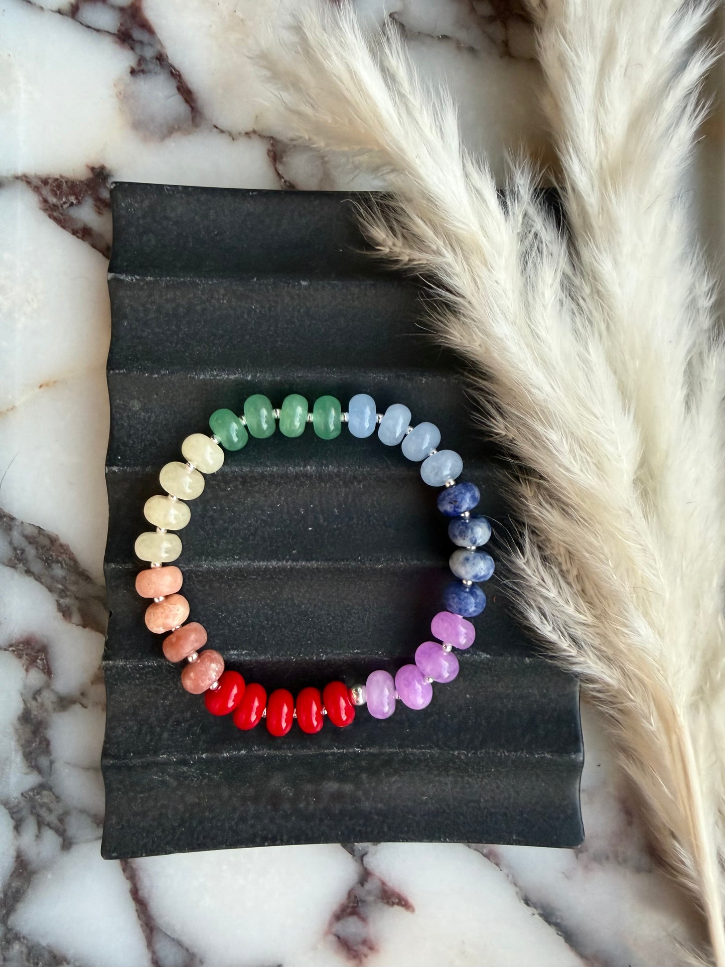 Rainbow gemstones