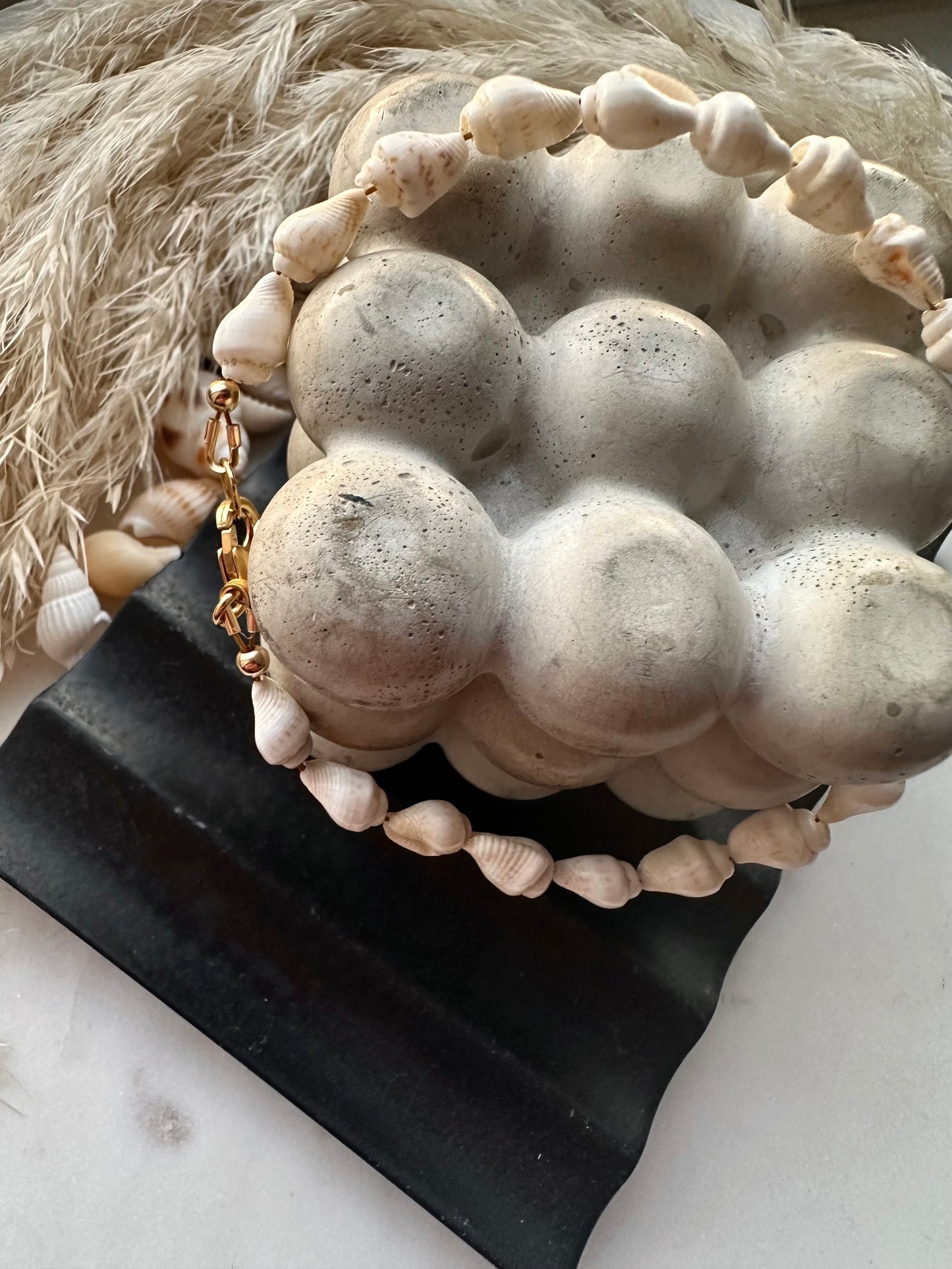 Shell anklet