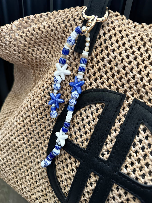 Just add sunshine - ceramic bag charm