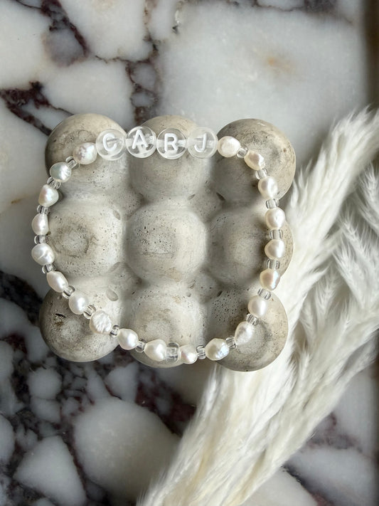Freshwater pearl personalised