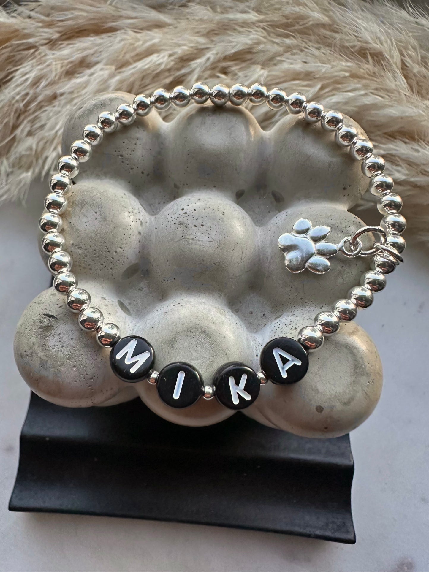 Paw charm bracelets
