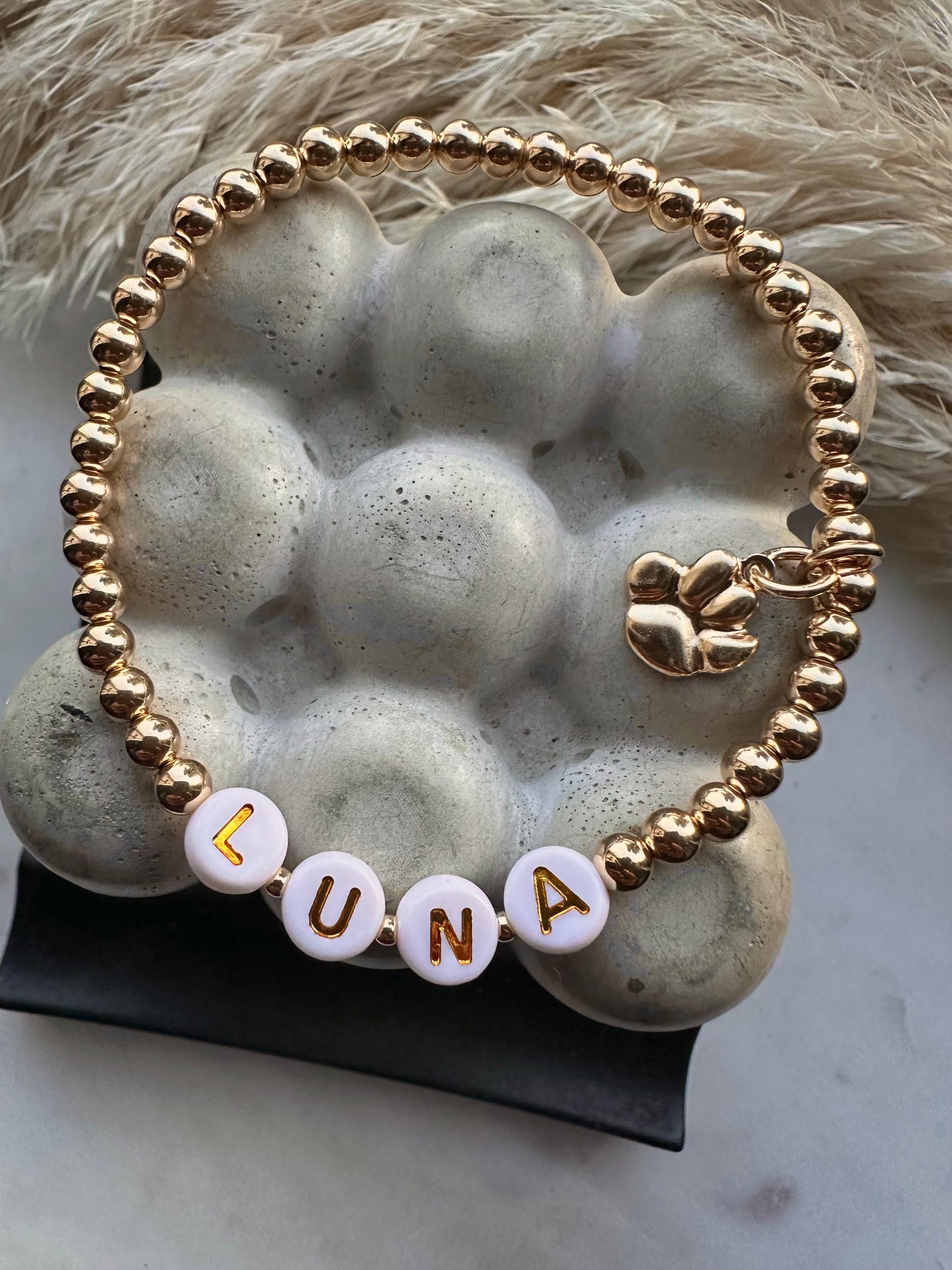 Paw charm bracelets