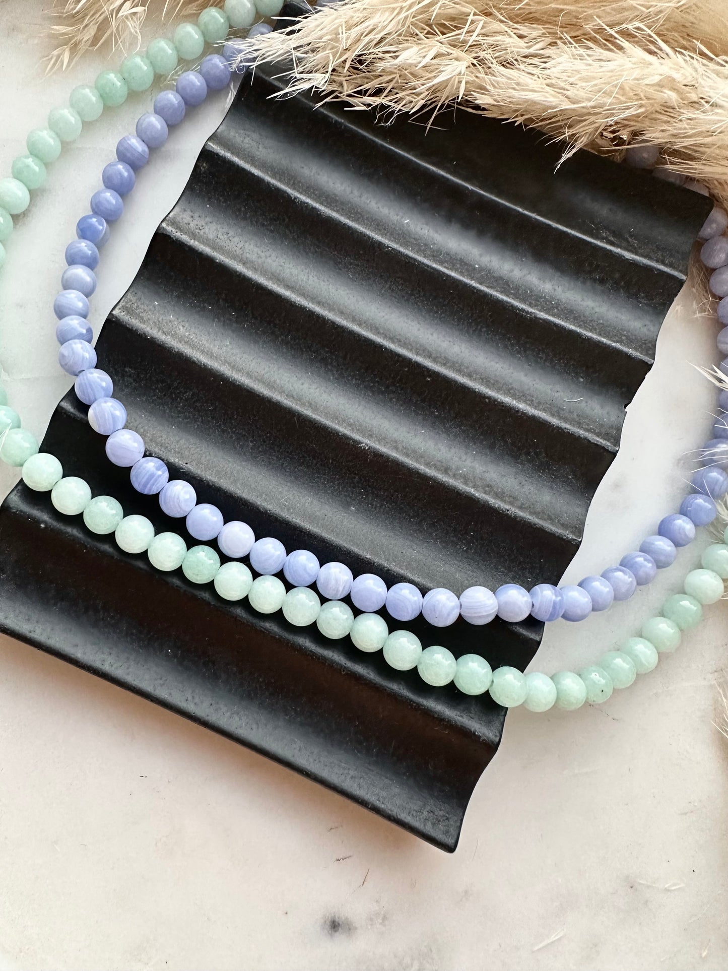 Gemstone chokers