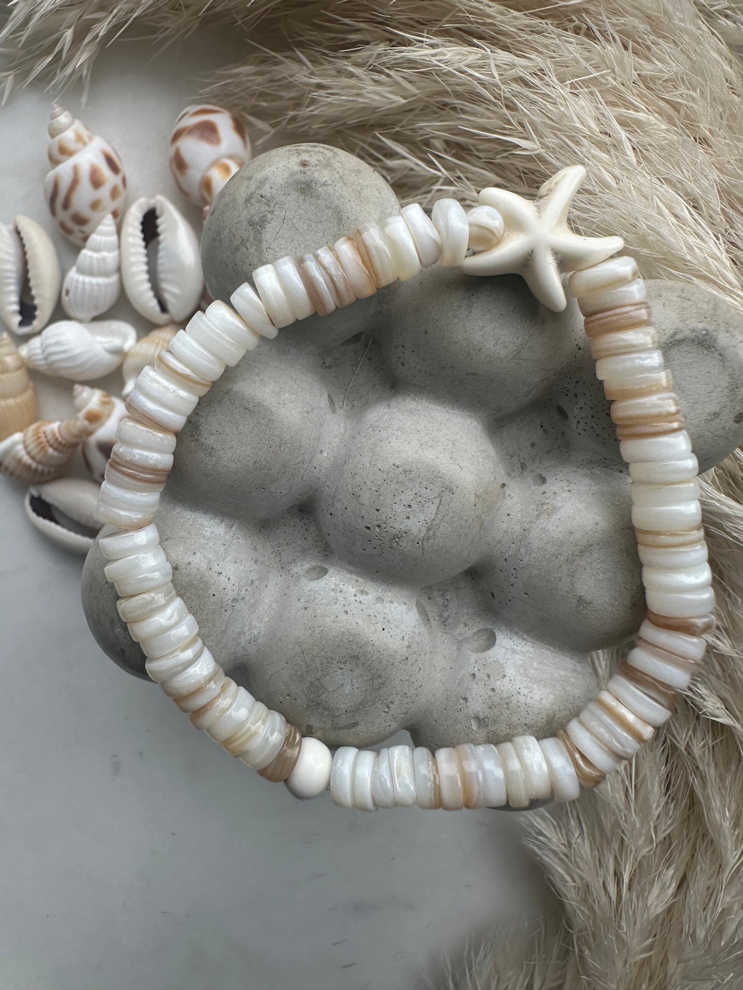 Shell beach bracelets