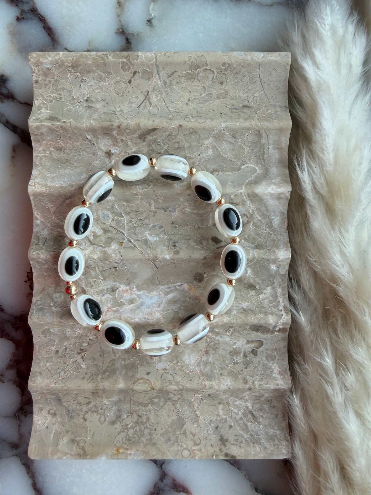Luxe Oval Evil Eyes