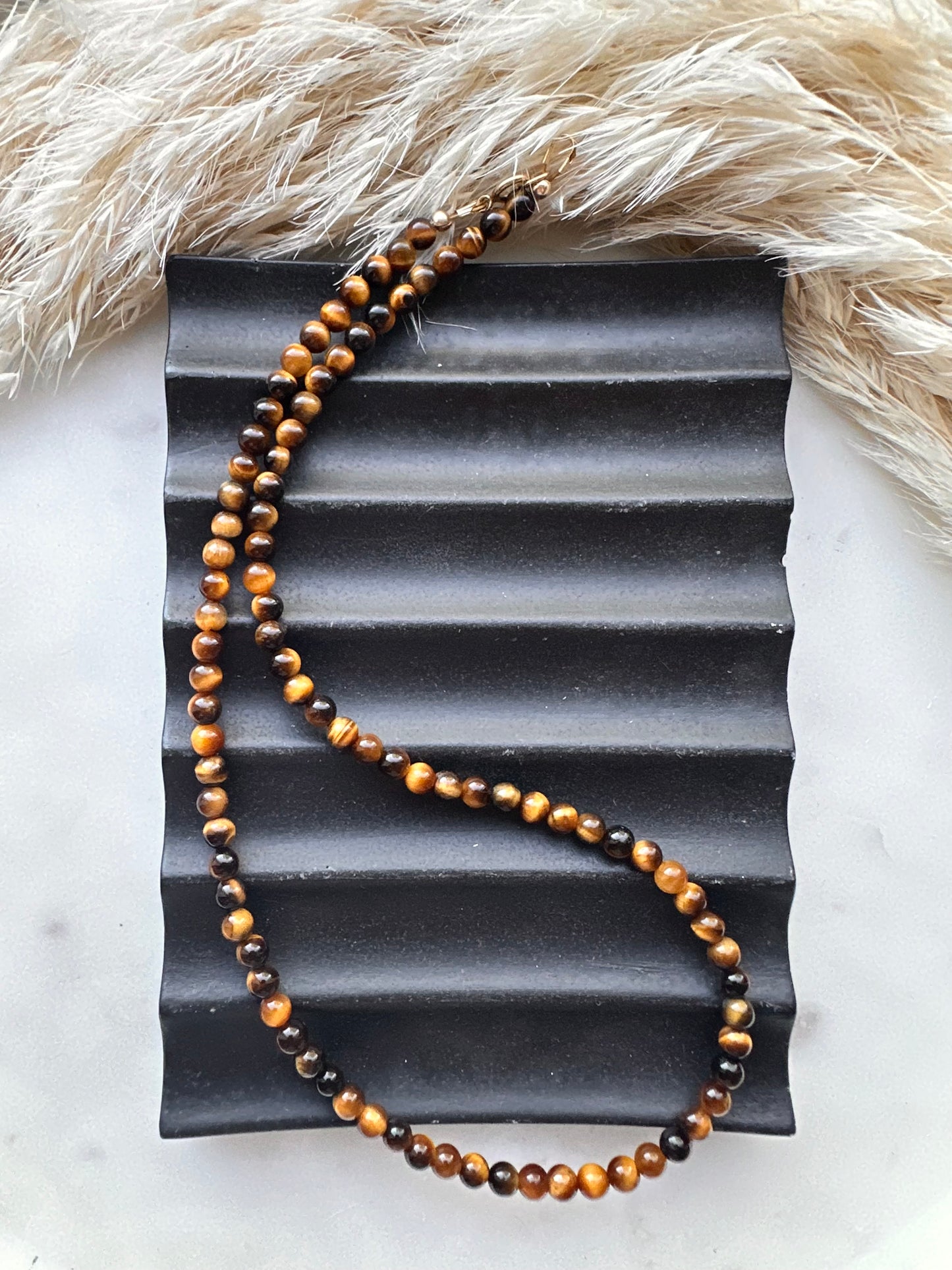 Tigers eye choker