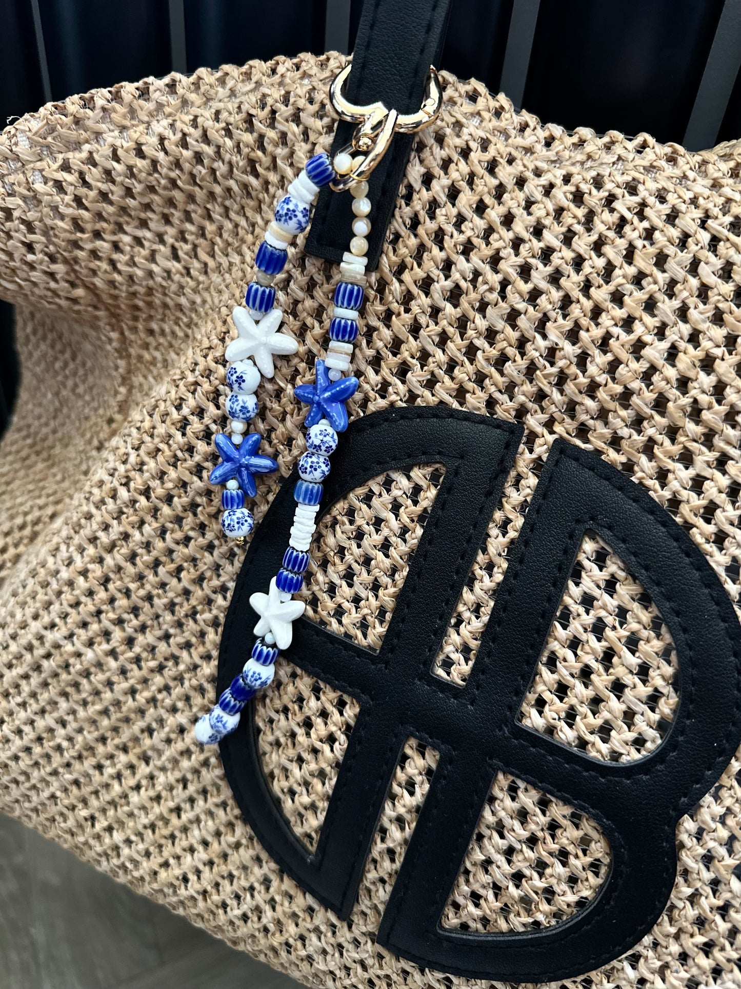 Just add sunshine - ceramic bag charm