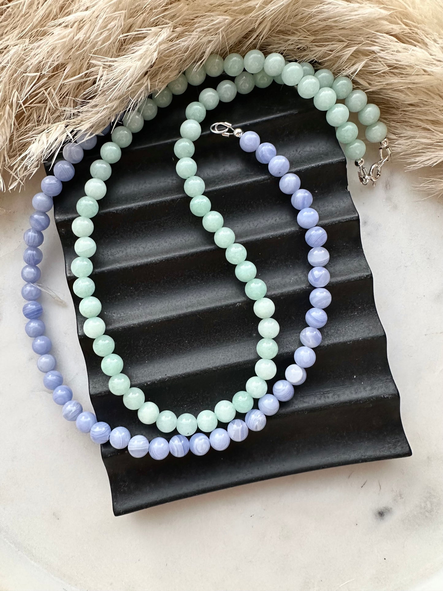 Gemstone chokers