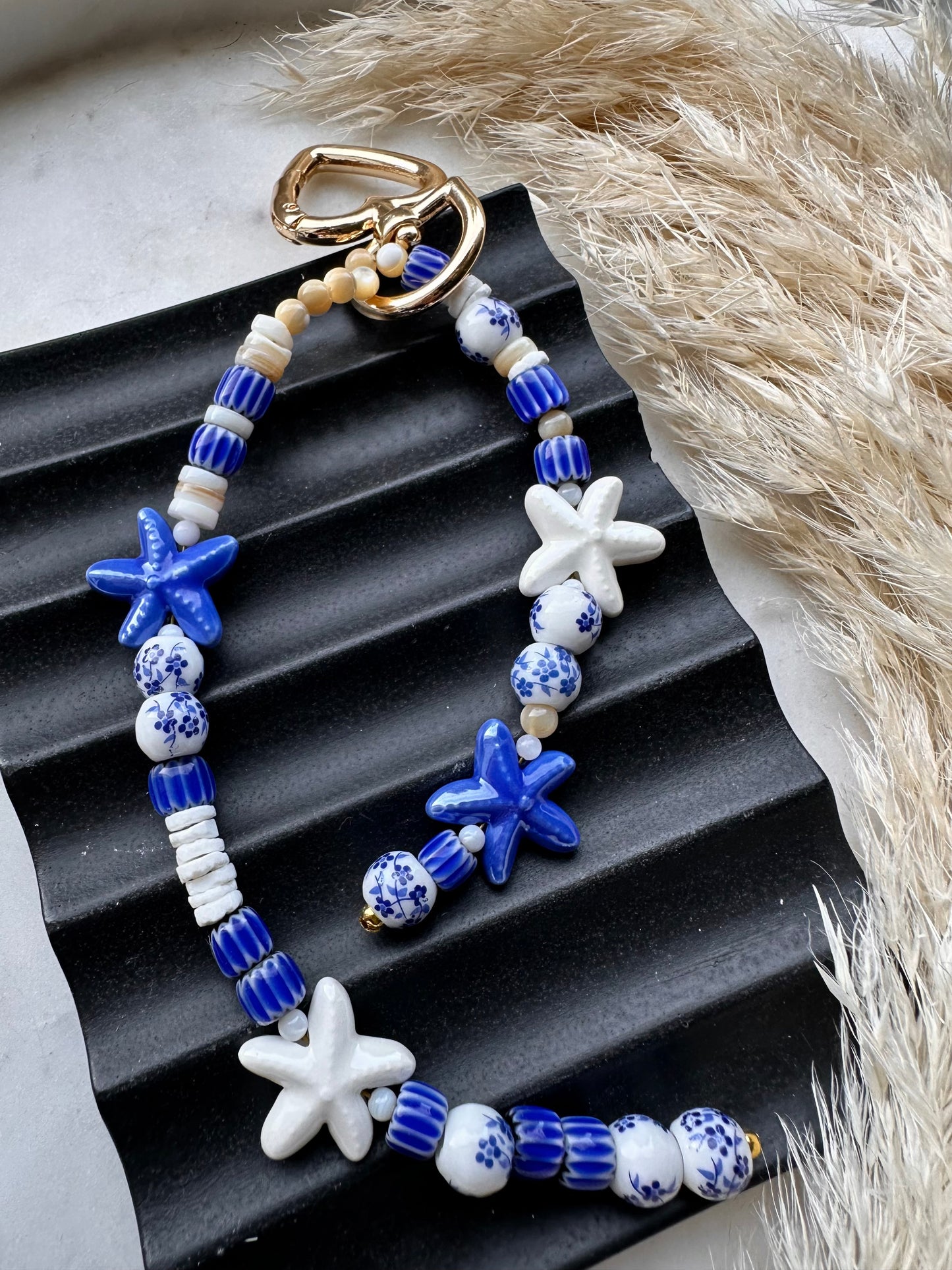 Just add sunshine - ceramic bag charm