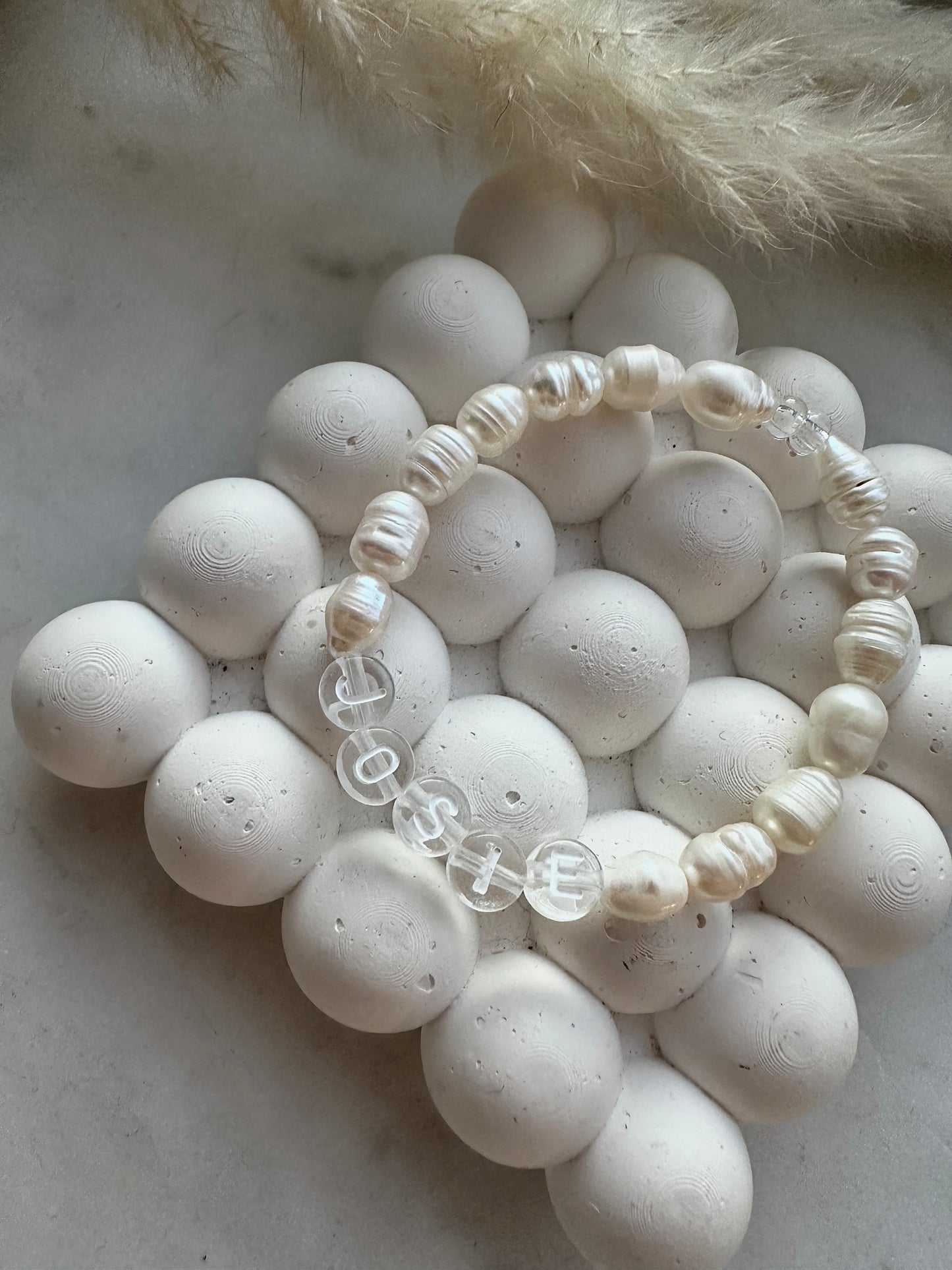 Personalised freshwater pearls