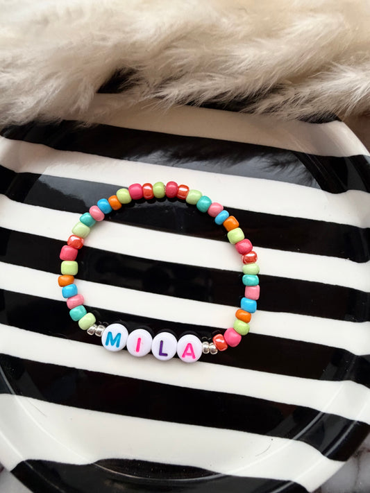 Rainbow children bracelet