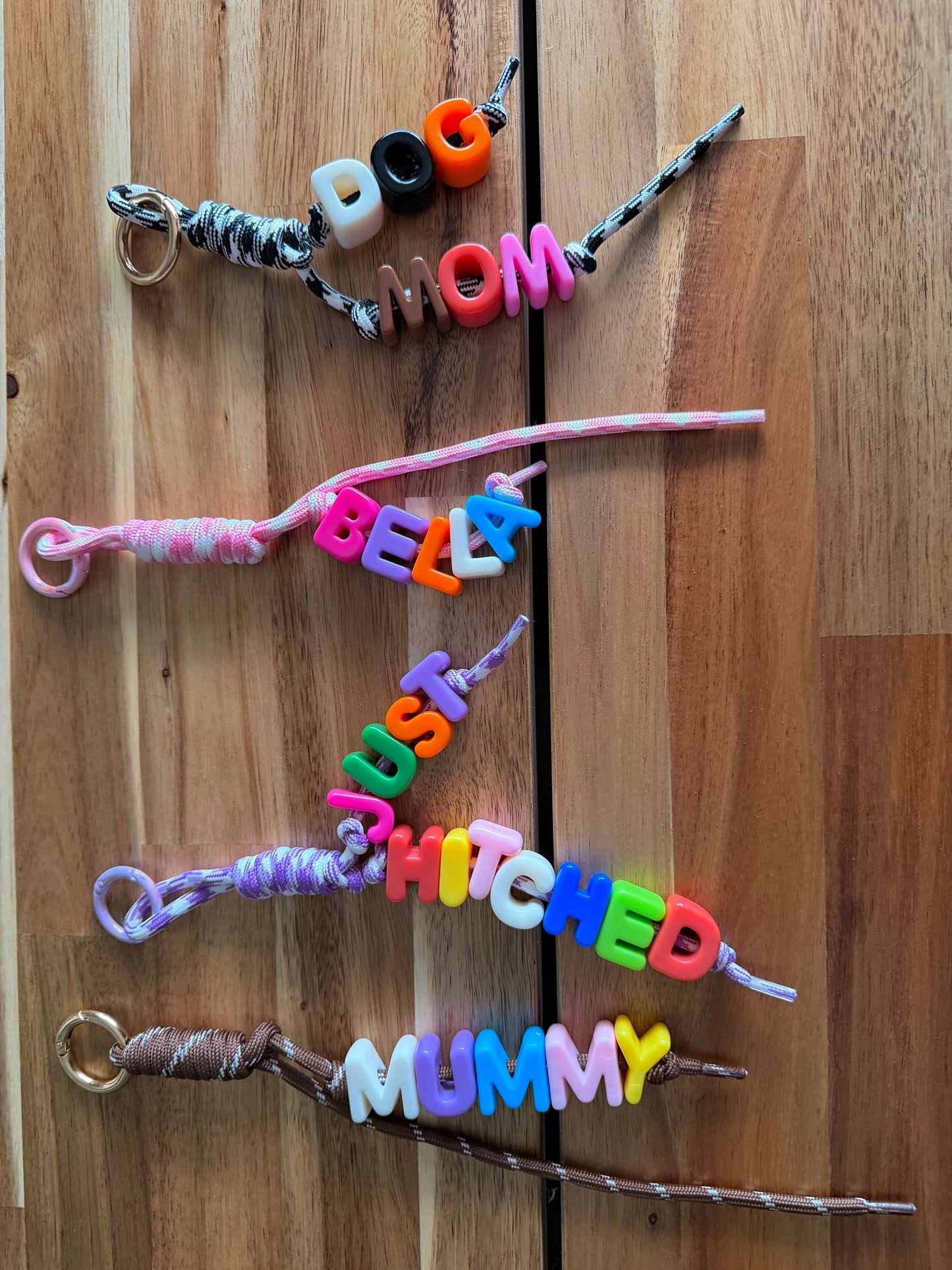 The Colours - custom clip charms