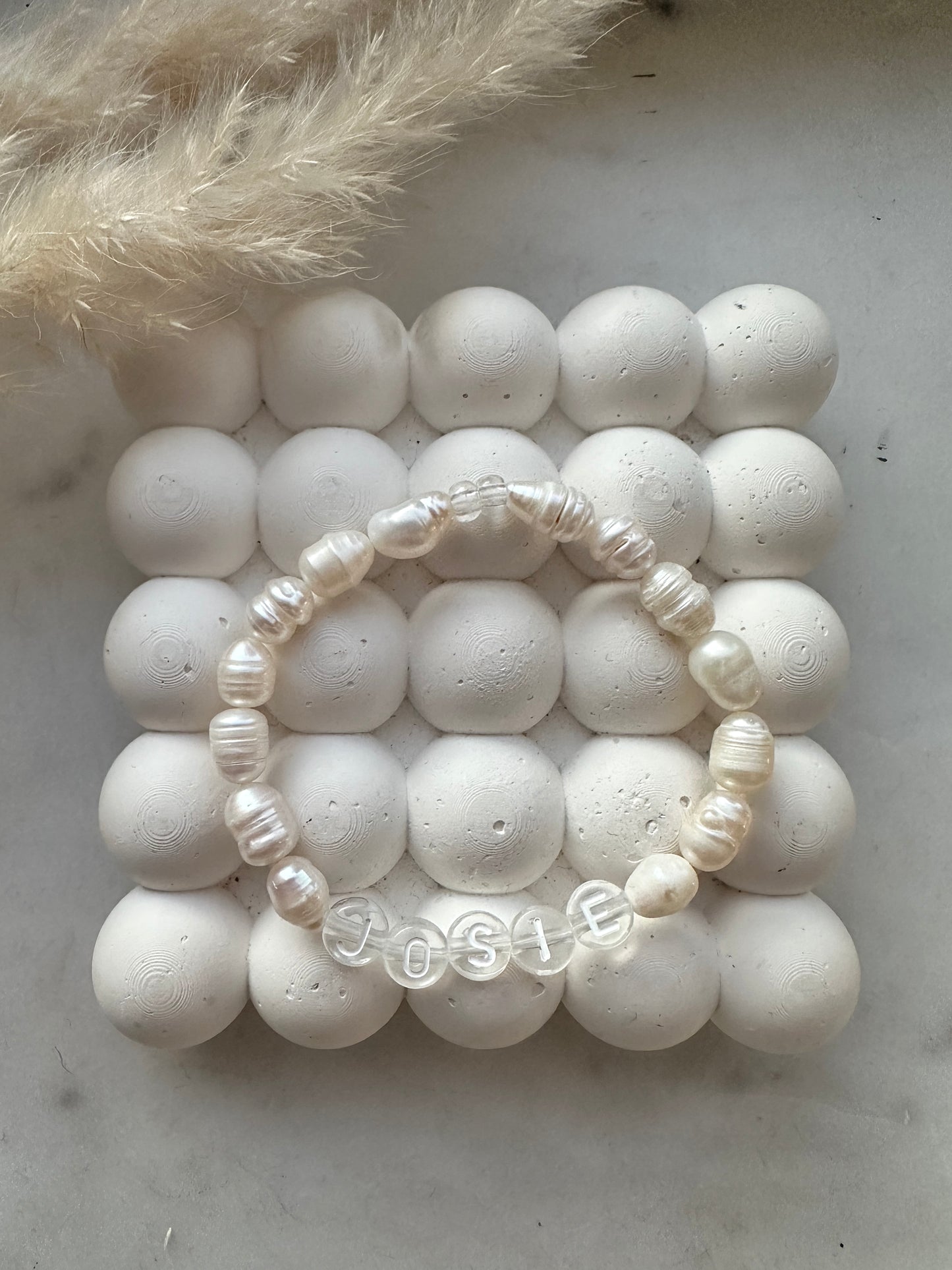 Personalised freshwater pearls