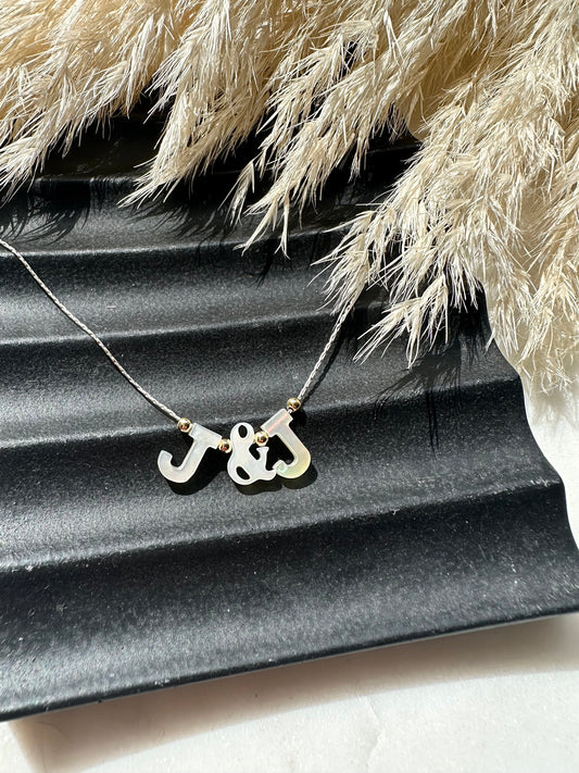 Statement Initials necklace