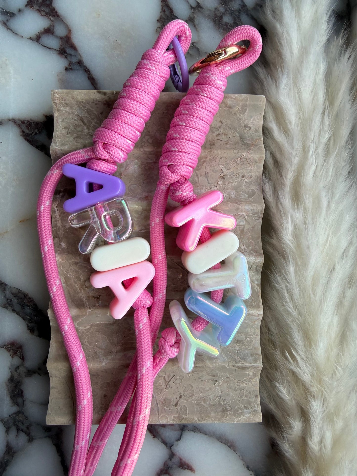 The Pastels - custom clip charms
