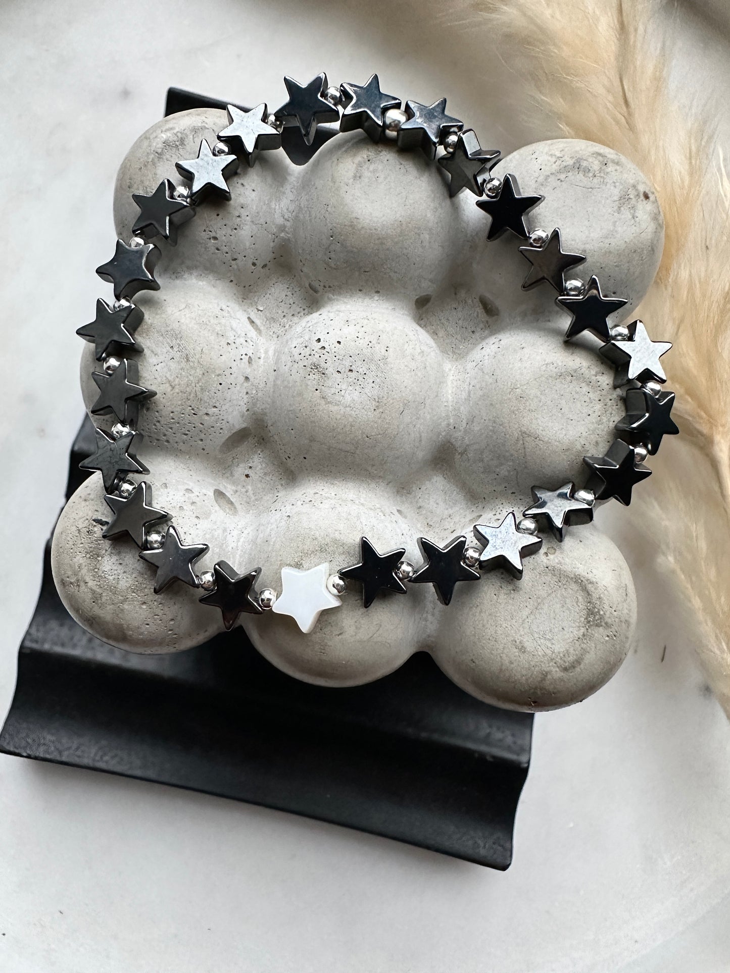 Luxe Hematite stars