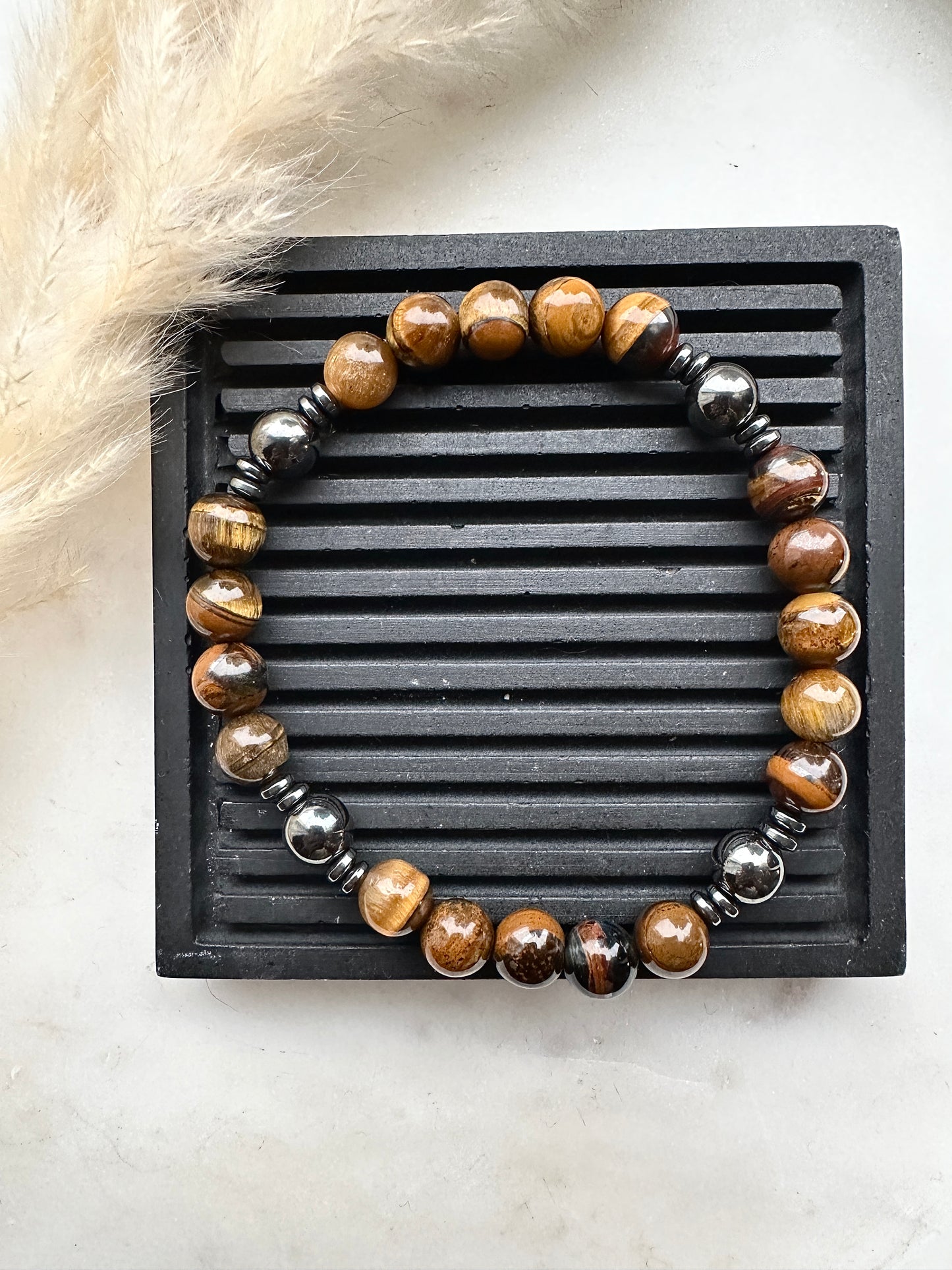 Tigers Eye & Hematite