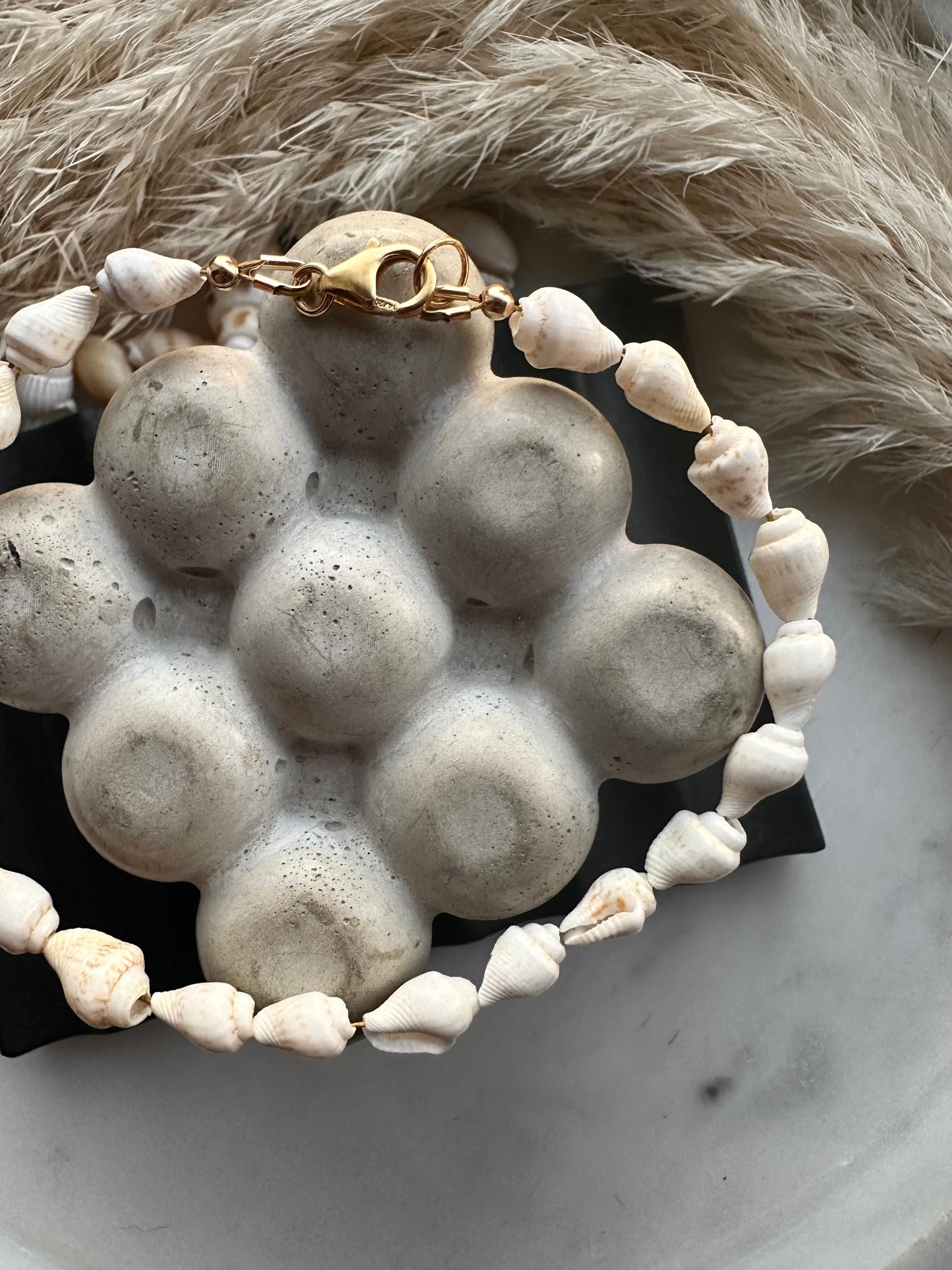 Shell anklet