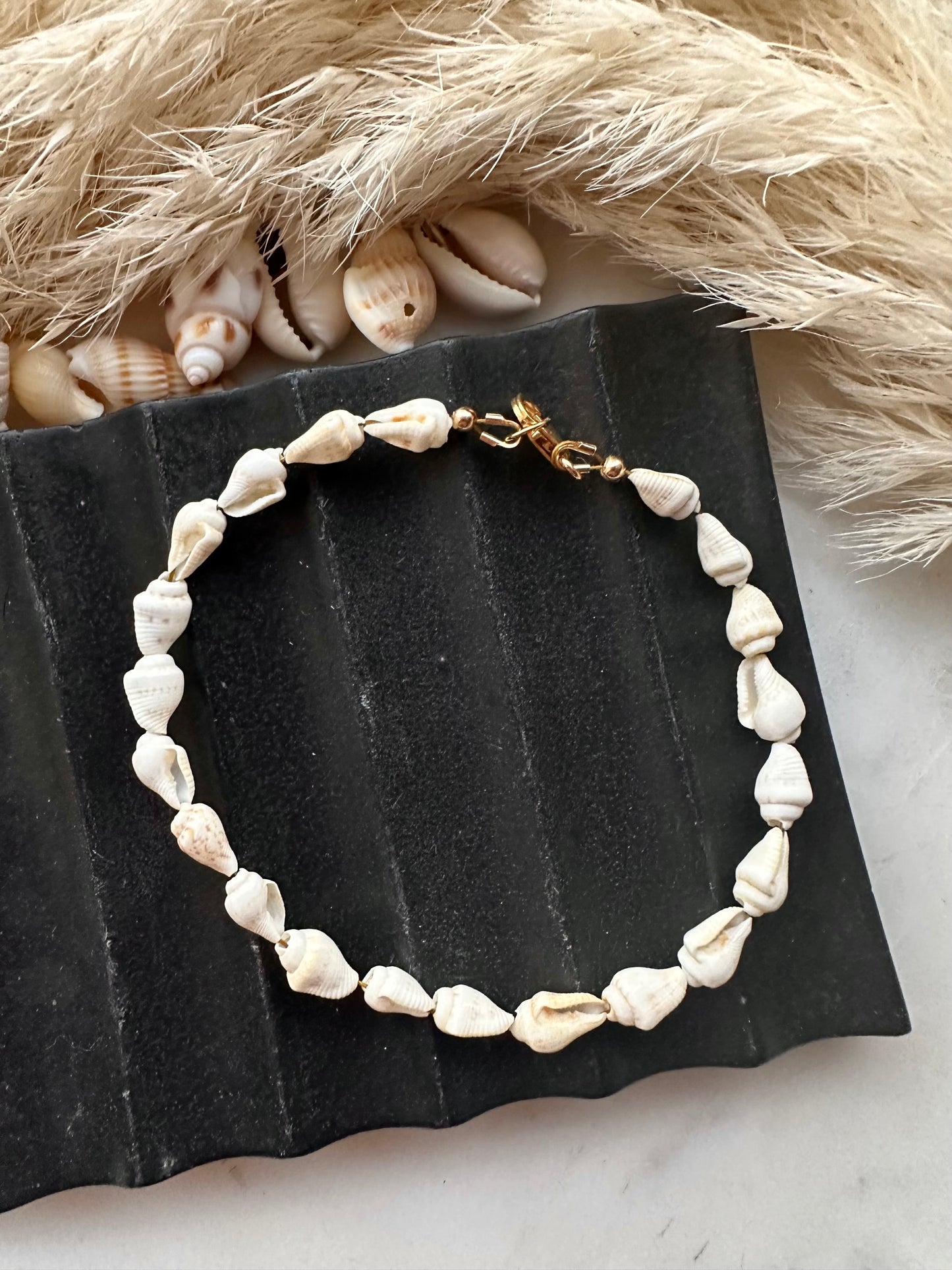 Shell anklet