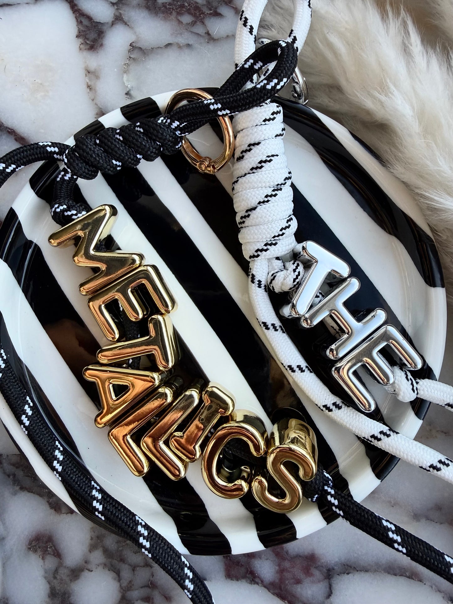 The Metallics - custom clip charms