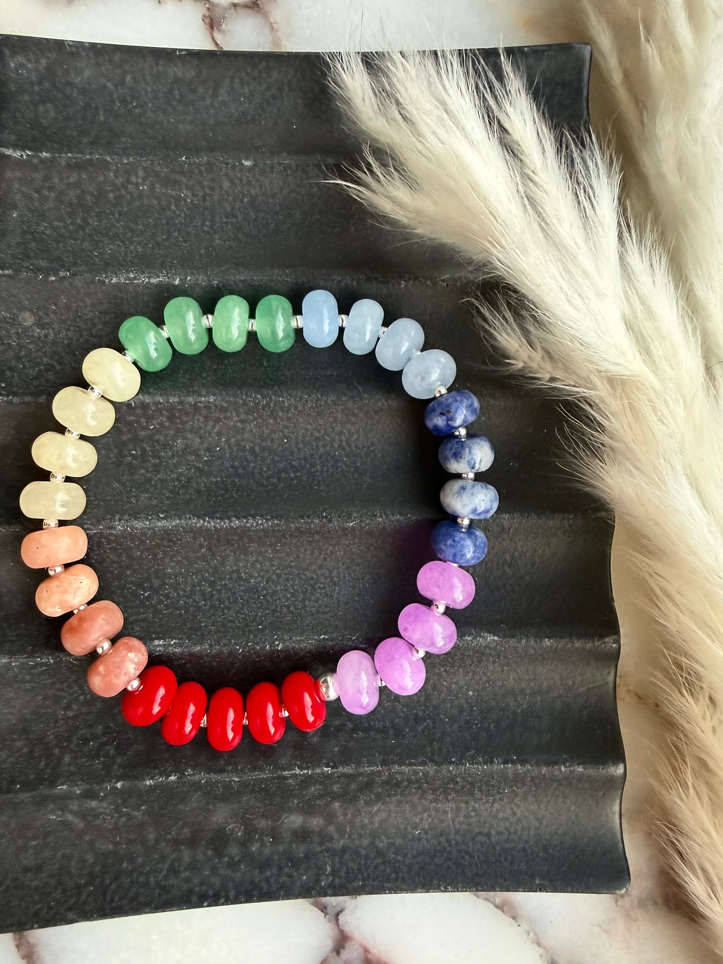 Rainbow gemstones