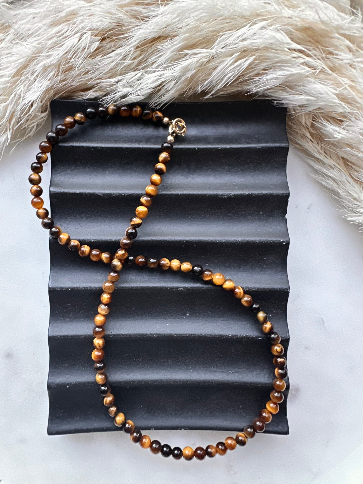 Tigers eye choker
