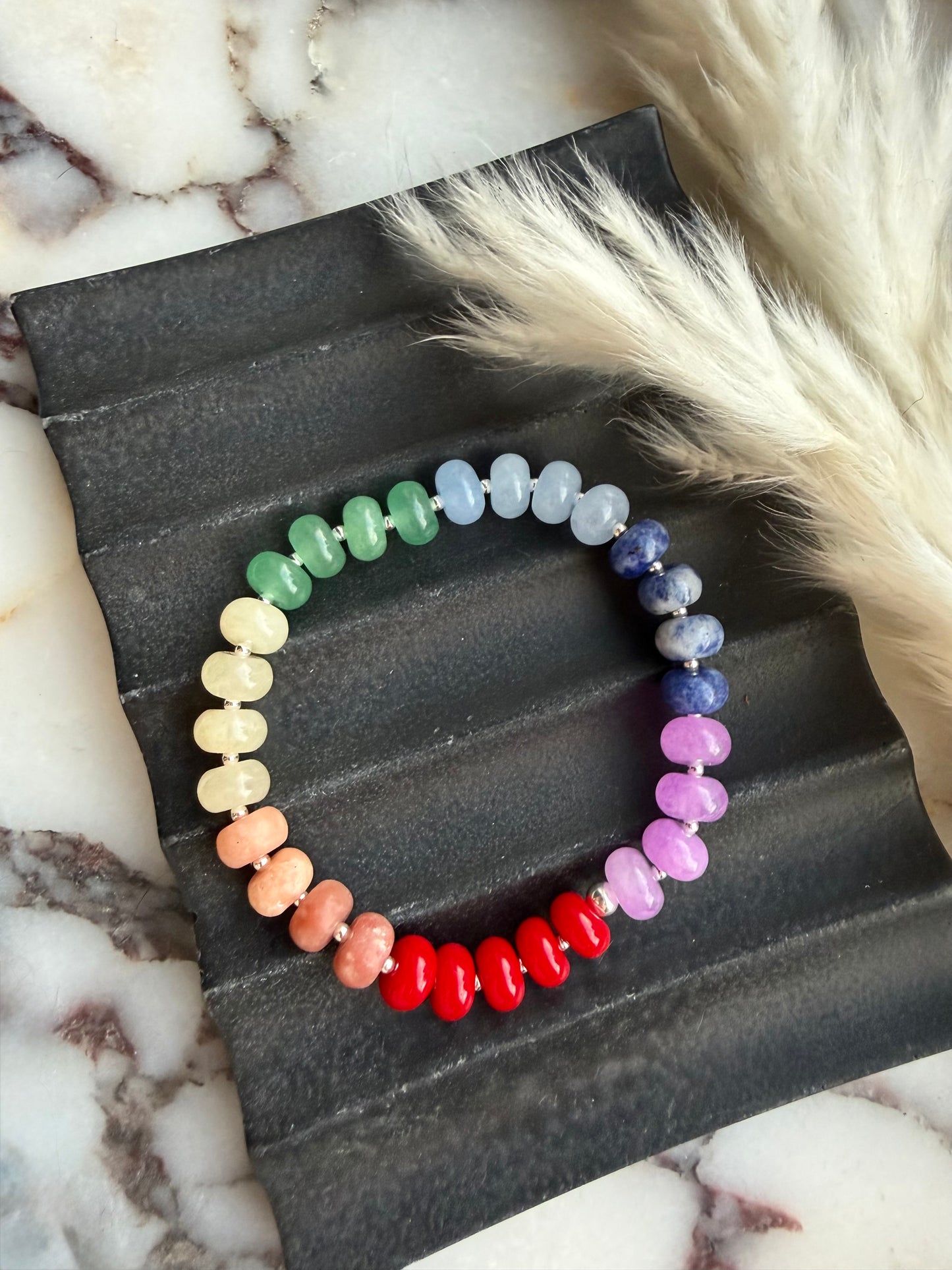 Rainbow gemstones