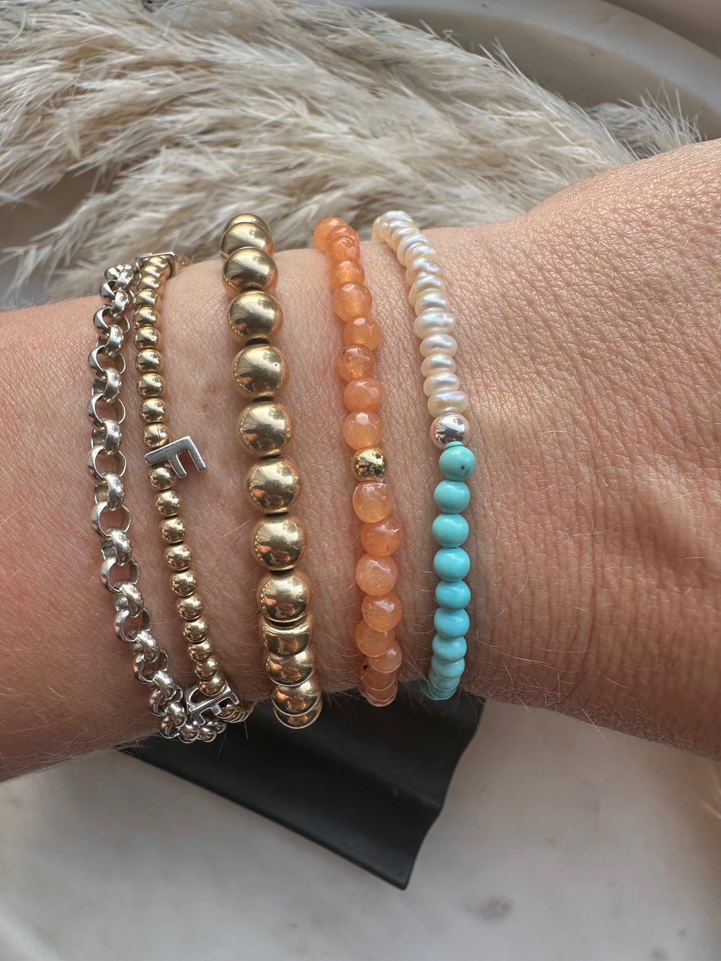Beach Vibes - gemstone bracelets 🐚
