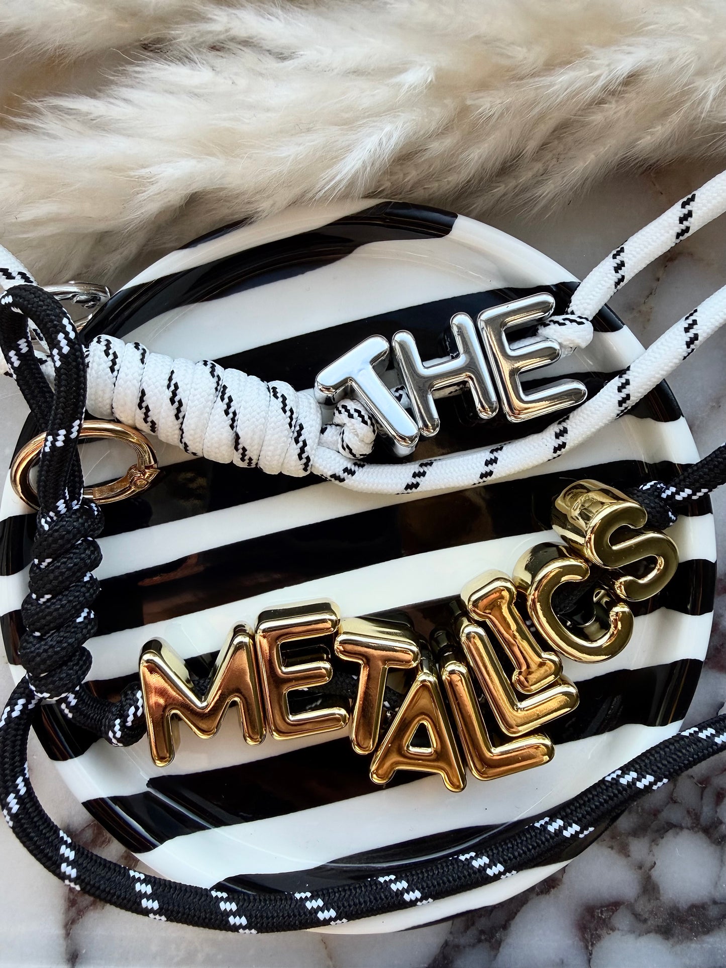 The Metallics - custom clip charms