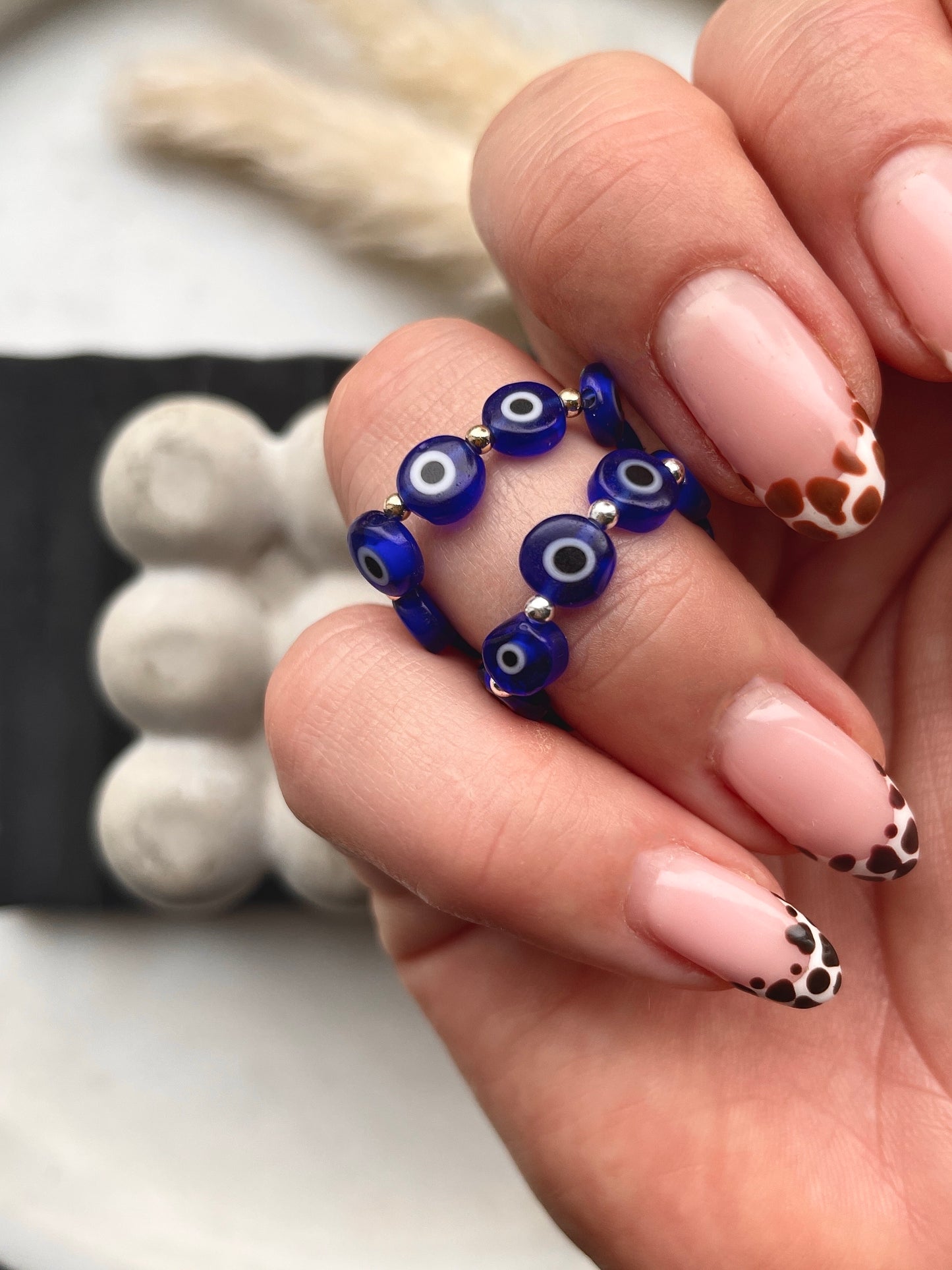 Evil eye ring