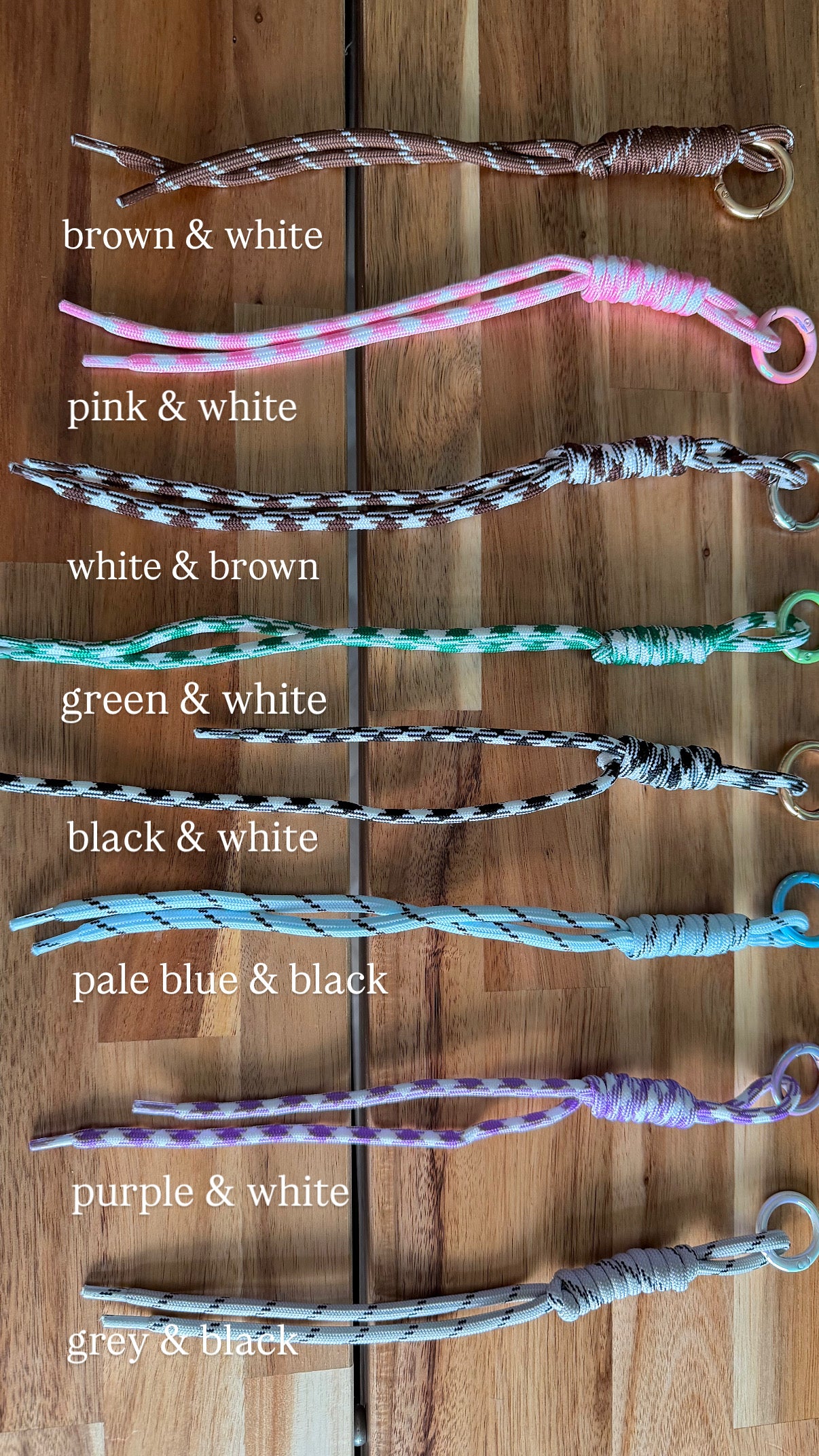 The Colours - custom clip charms