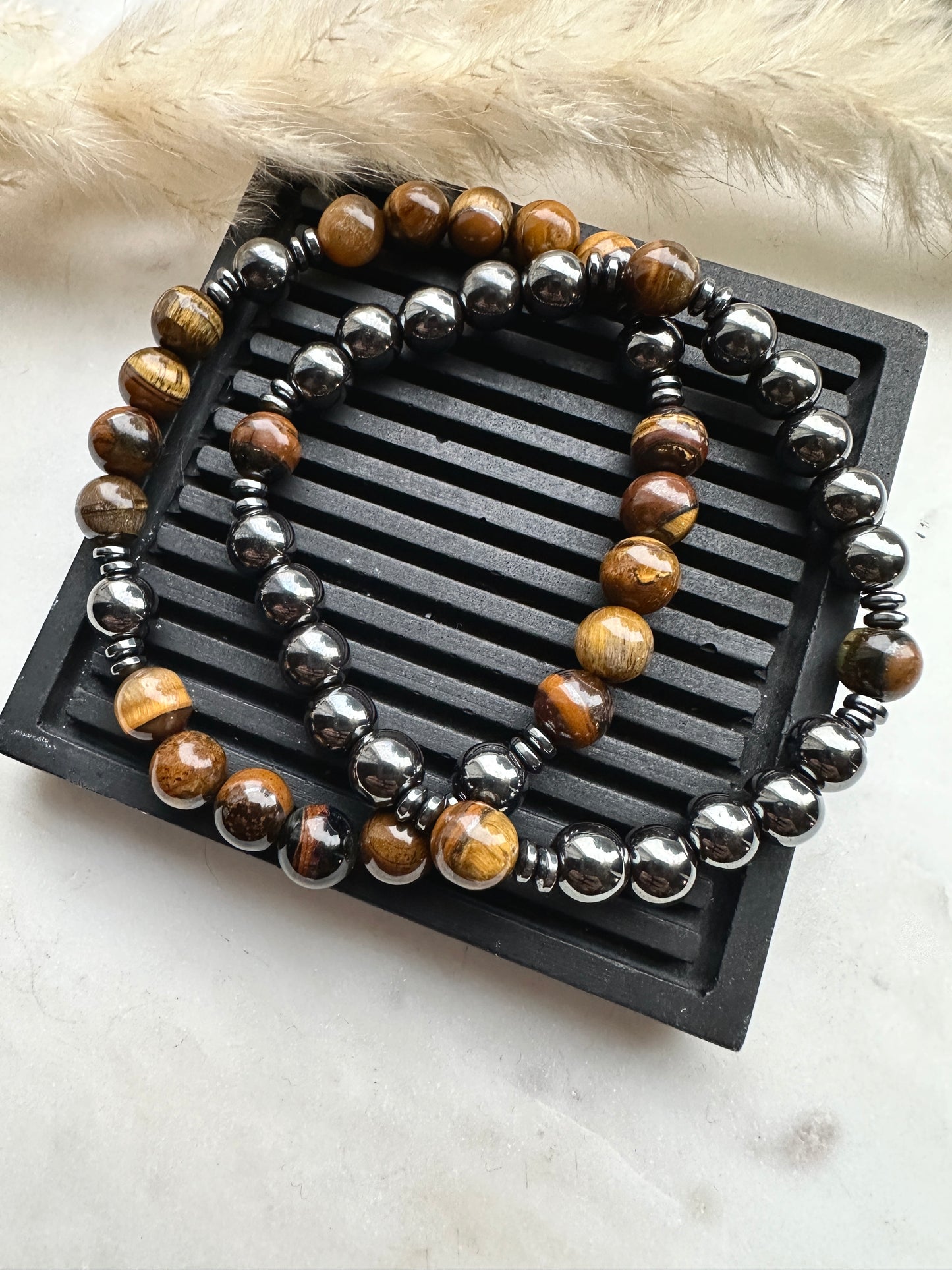 Tigers Eye & Hematite