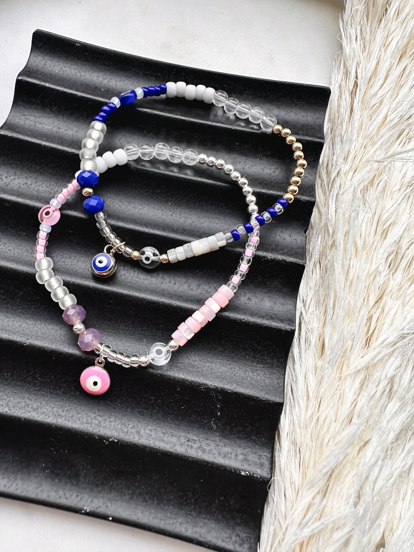 Evil eye charm bracelet