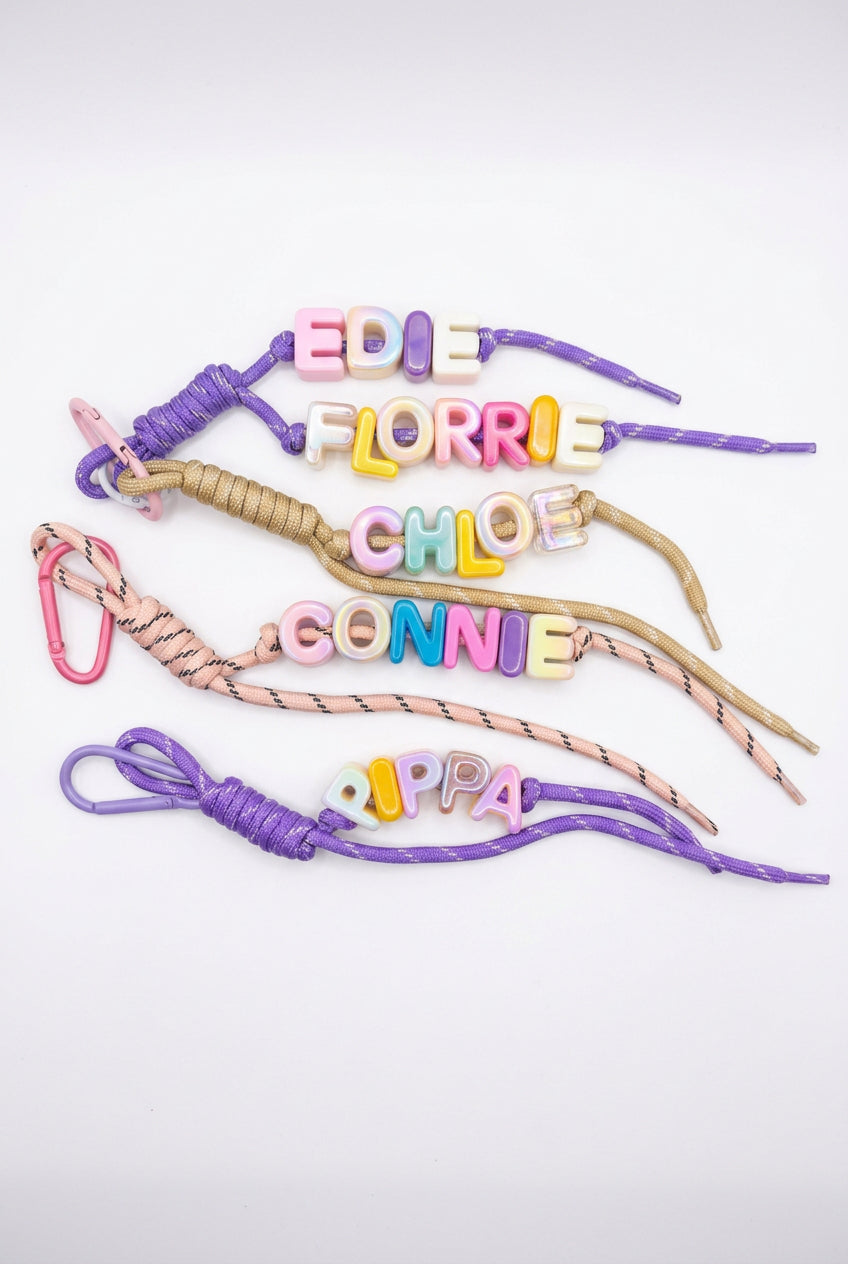 The Pastels - custom clip charms