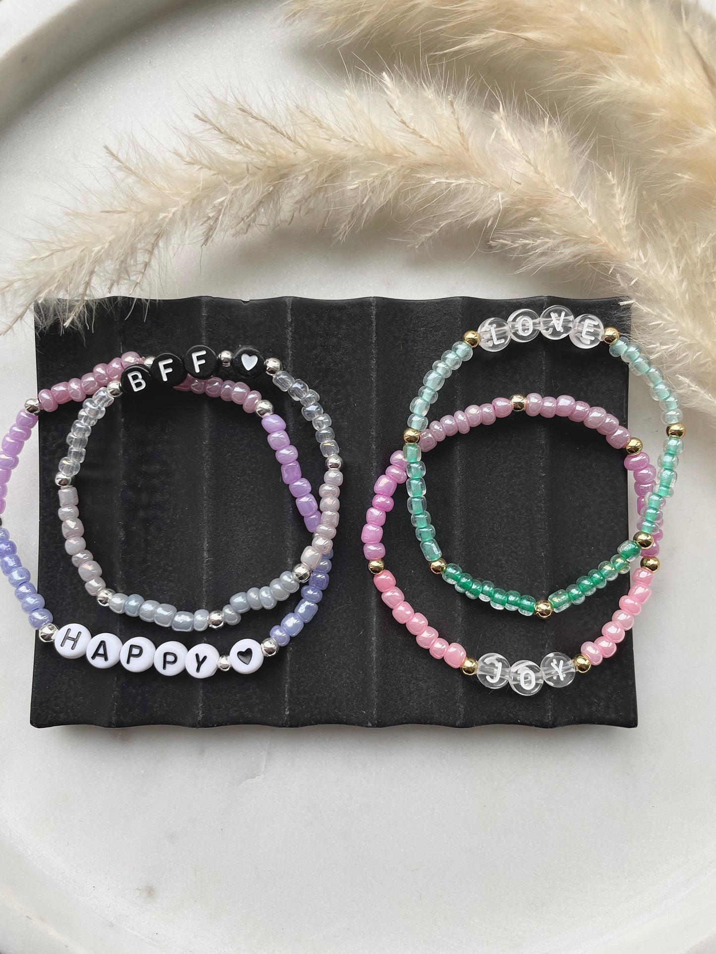 Ombré bracelets