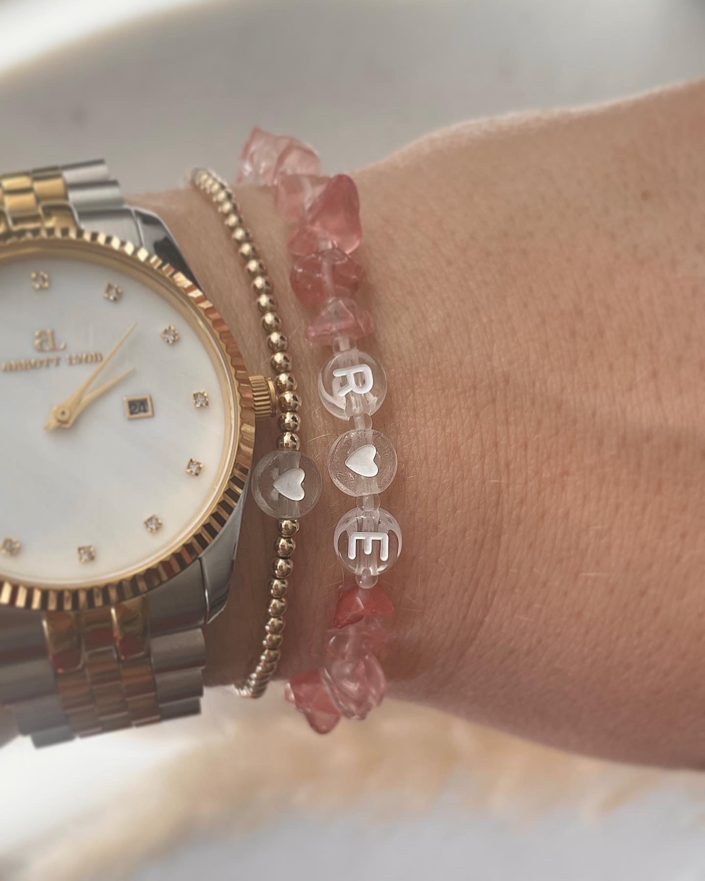 Cherry Quartz personalised